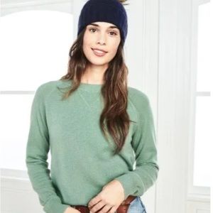 Quince Mongolian Shrunken Cashmere Sweatshirt size Small